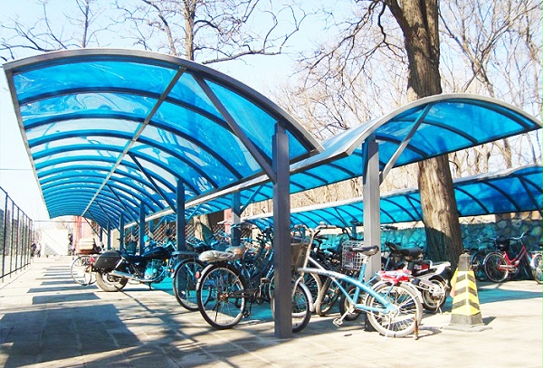 山東濟(jì)南耐力板車(chē)棚